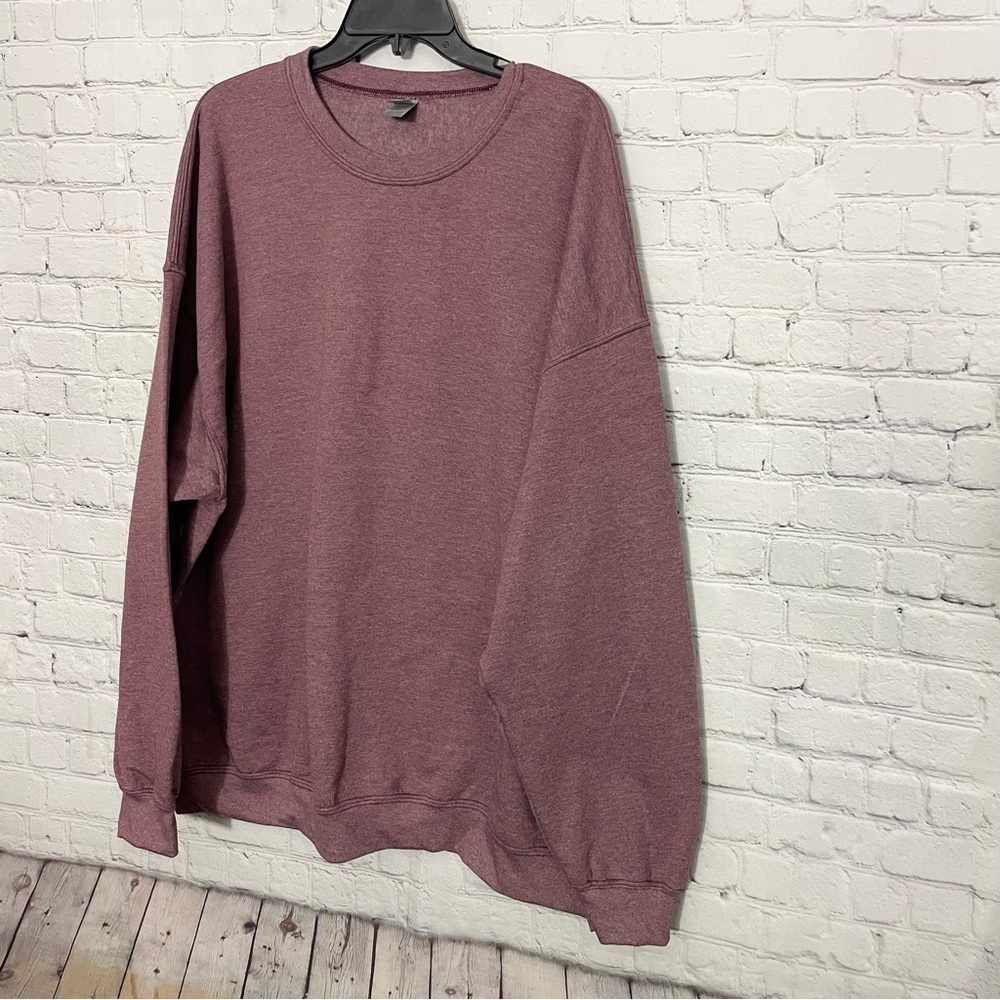NWOT Gildan Pink Women’s Casual Sweatshirt Size: 3XL - Picture 2 of 7
